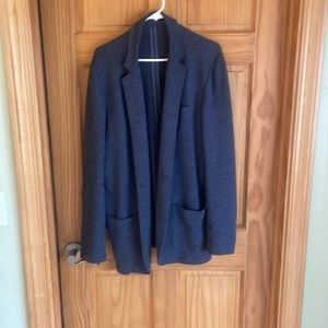 Faherty inlet knit blazer xl